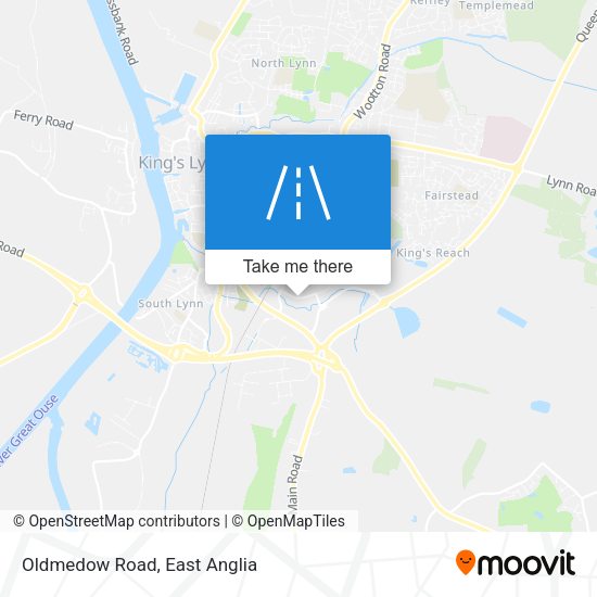 Oldmedow Road map