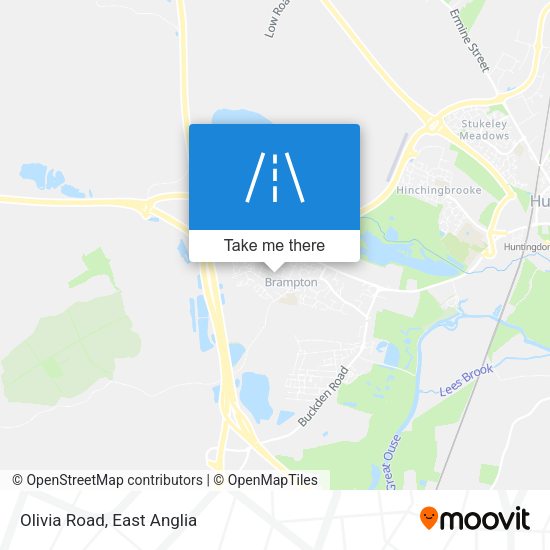 Olivia Road map