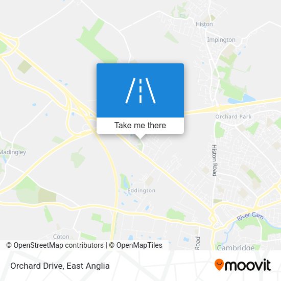 Orchard Drive map