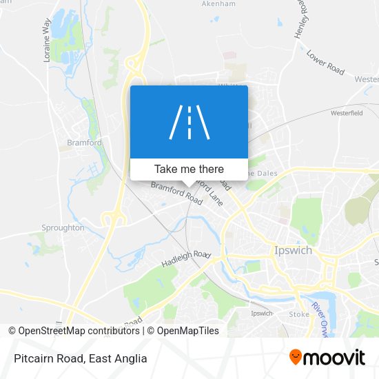 Pitcairn Road map