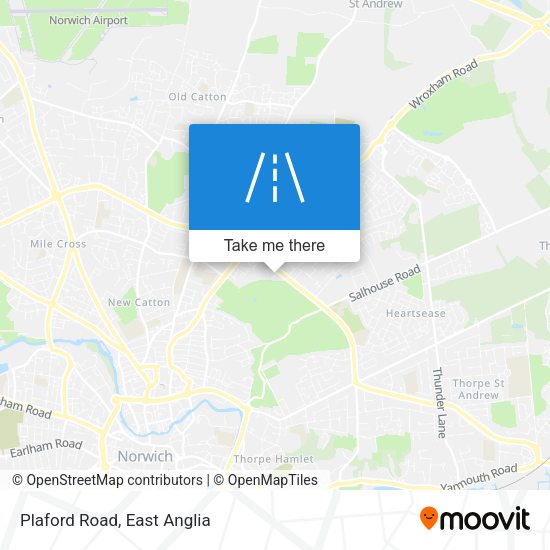 Plaford Road map