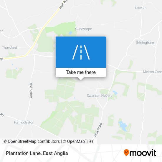 Plantation Lane map