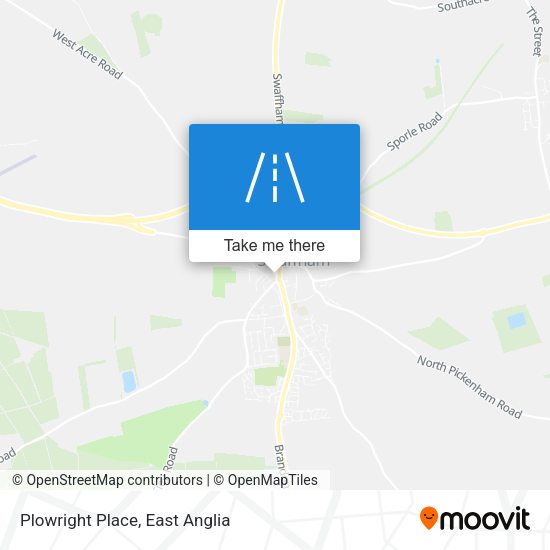 Plowright Place map