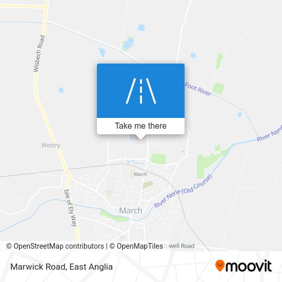 Marwick Road map