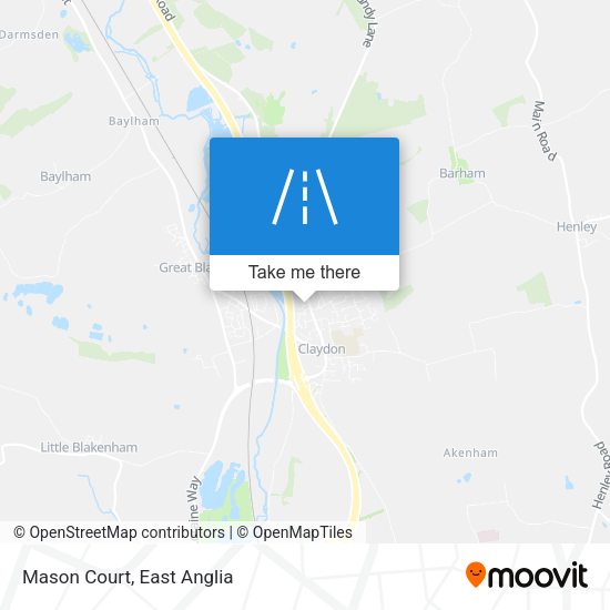 Mason Court map