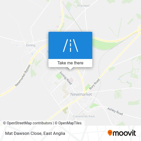 Mat Dawson Close map