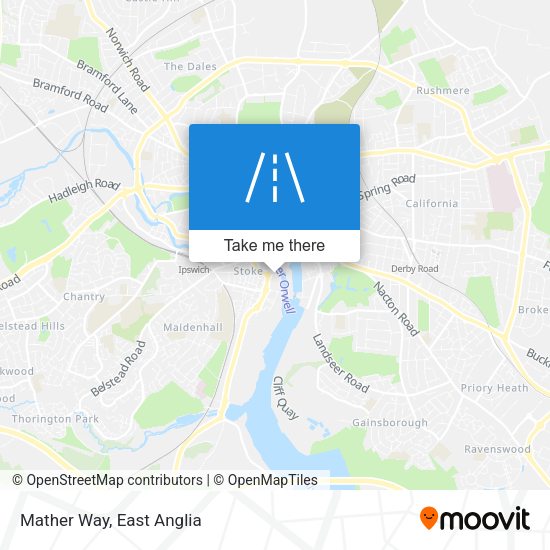 Mather Way map