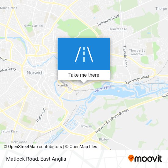 Matlock Road map