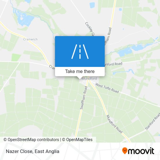 Nazer Close map