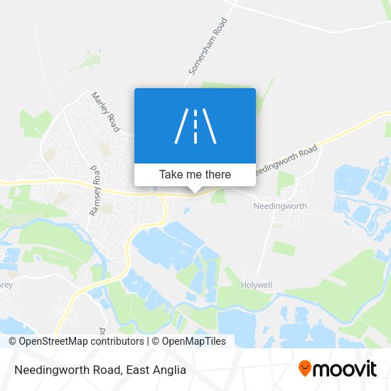 Needingworth Road map
