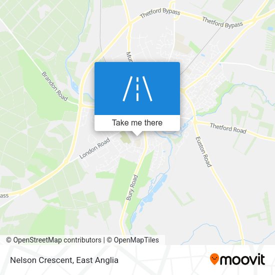 Nelson Crescent map
