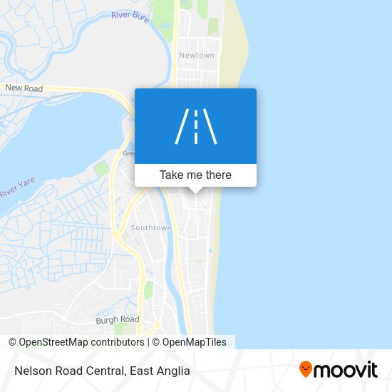 Nelson Road Central map