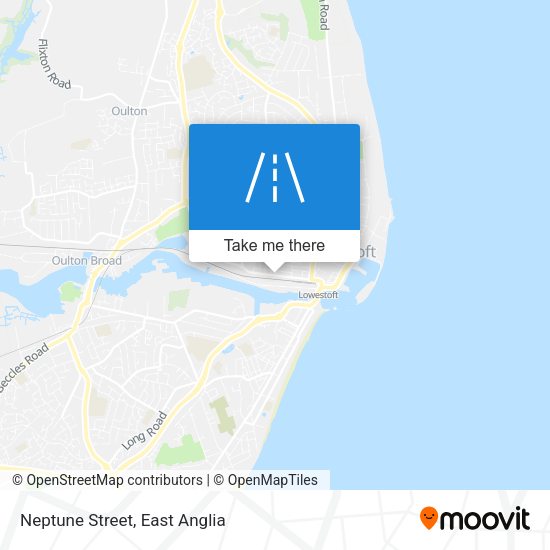 Neptune Street map