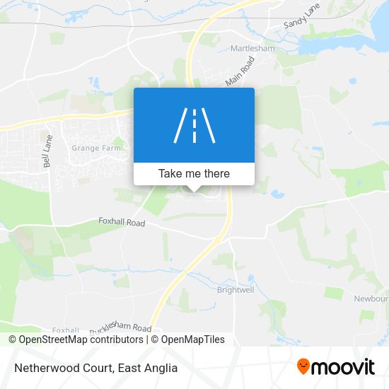 Netherwood Court map