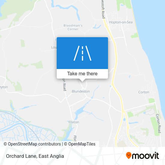 Orchard Lane map