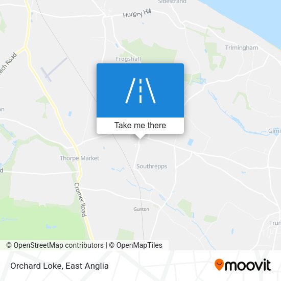 Orchard Loke map