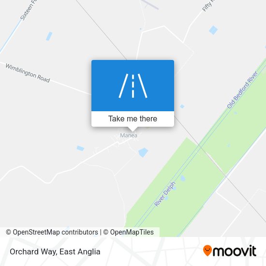 Orchard Way map
