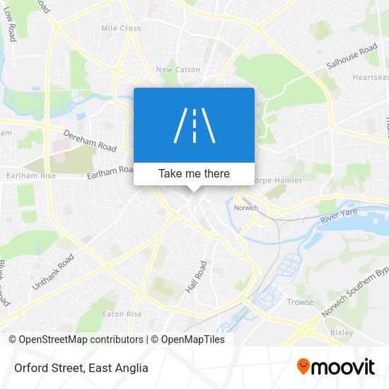 Orford Street map