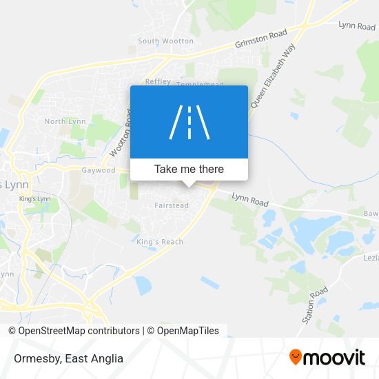 Ormesby map