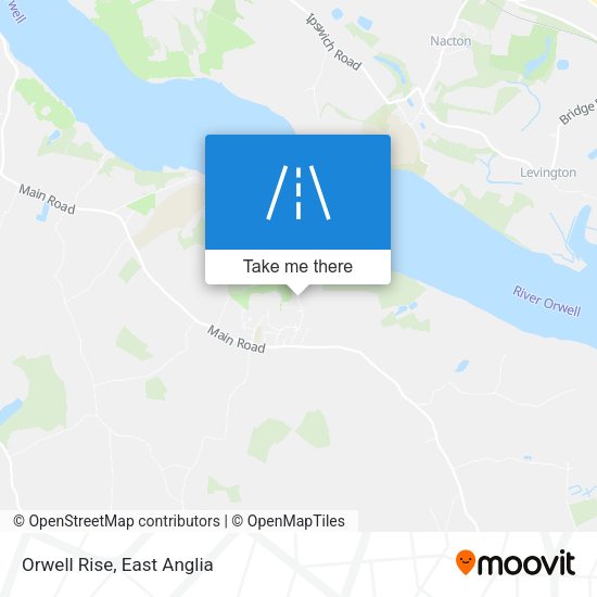 Orwell Rise map