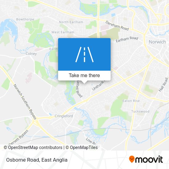 Osborne Road map