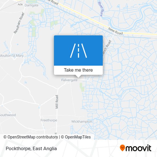 Pockthorpe map