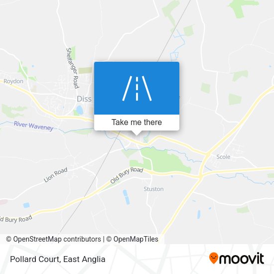 Pollard Court map
