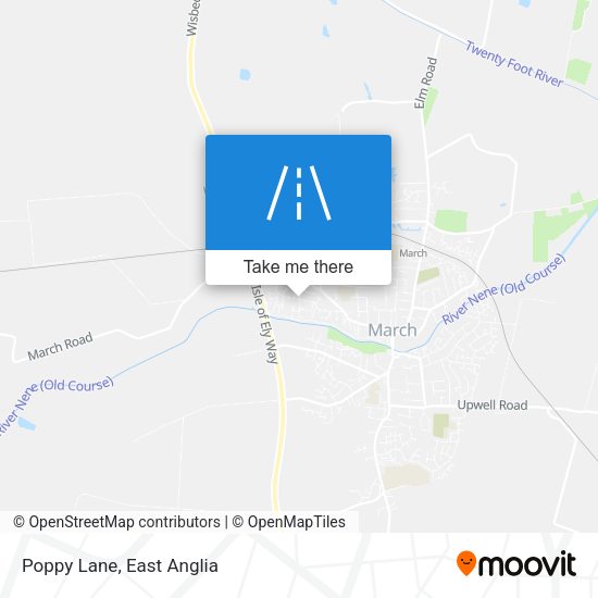 Poppy Lane map