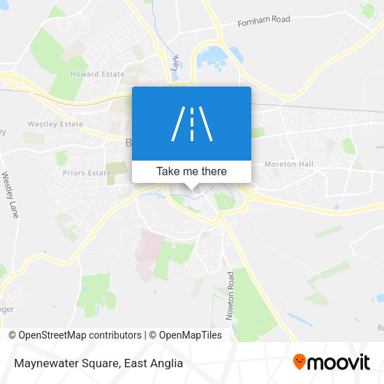 Maynewater Square map