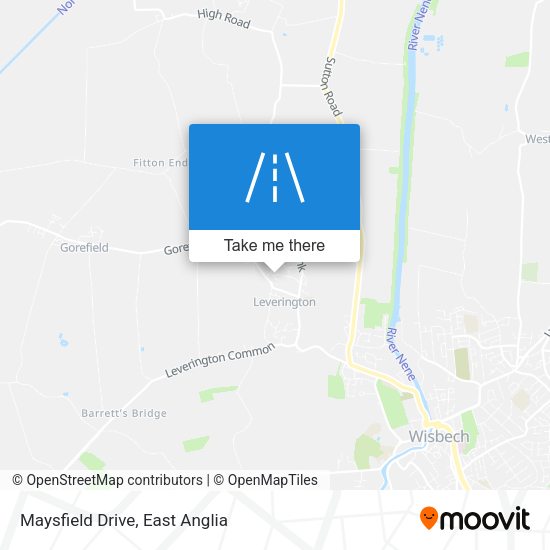 Maysfield Drive map