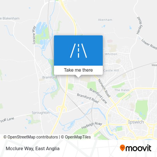 Mcclure Way map
