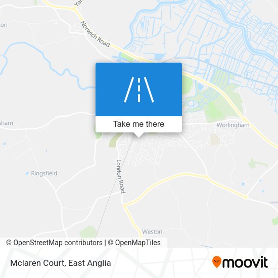 Mclaren Court map