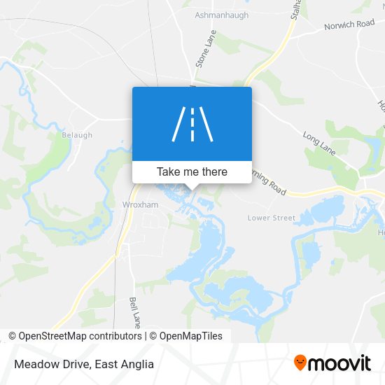 Meadow Drive map