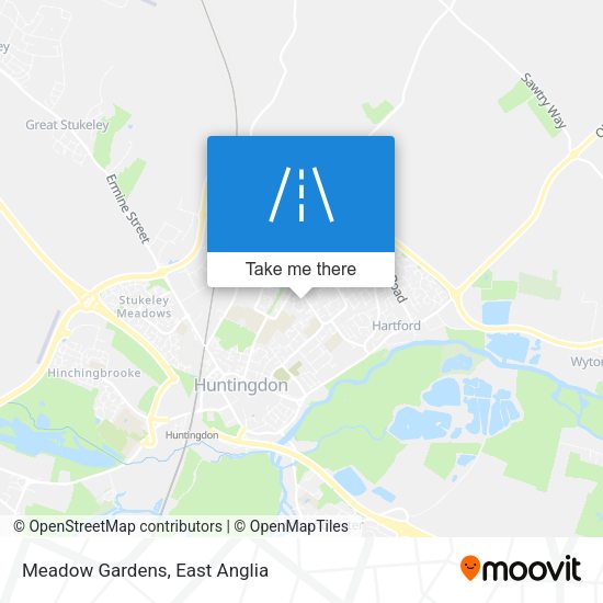 Meadow Gardens map