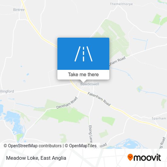 Meadow Loke map