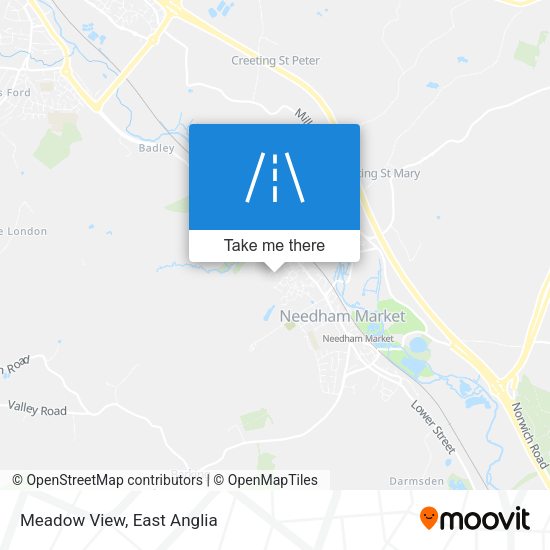 Meadow View map