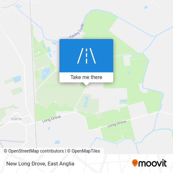 New Long Drove map