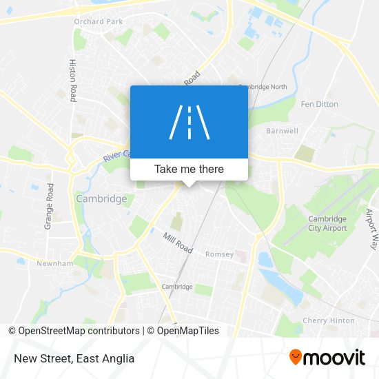 New Street map