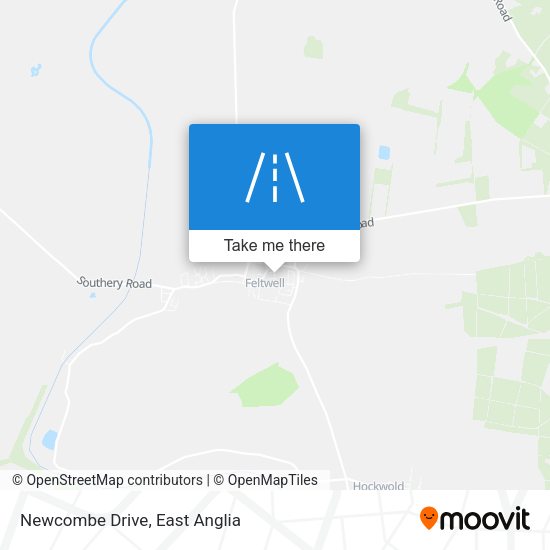 Newcombe Drive map