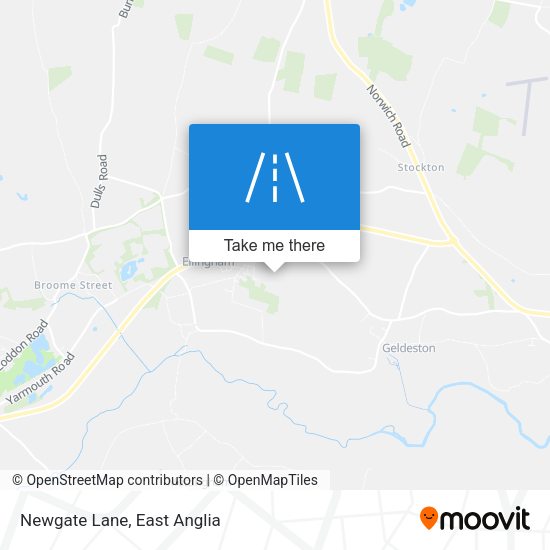 Newgate Lane map