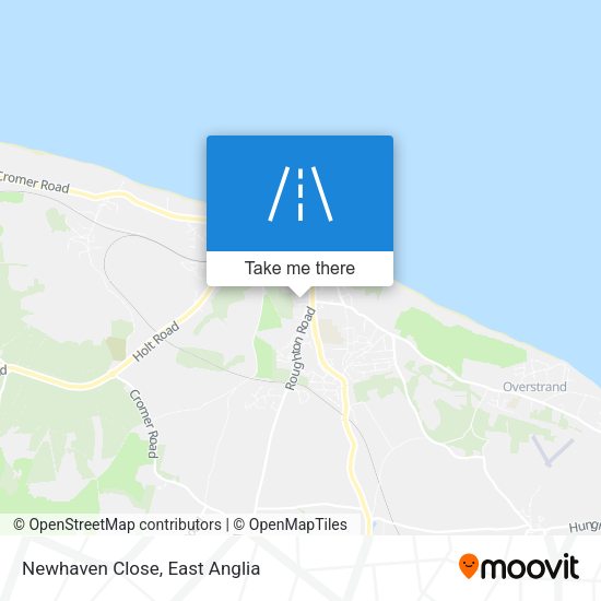 Newhaven Close map
