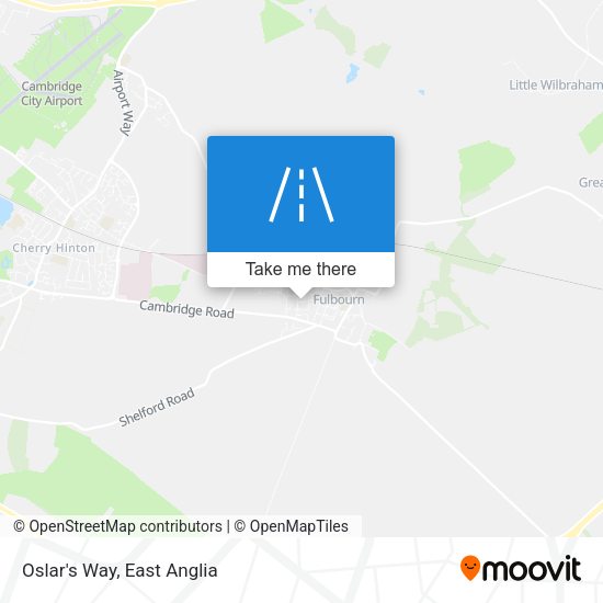Oslar's Way map