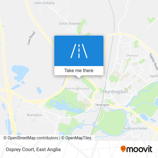 Osprey Court map