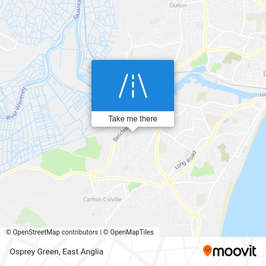 Osprey Green map