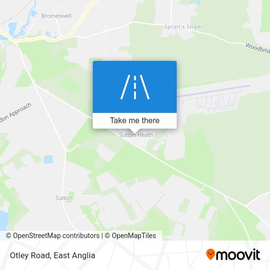 Otley Road map