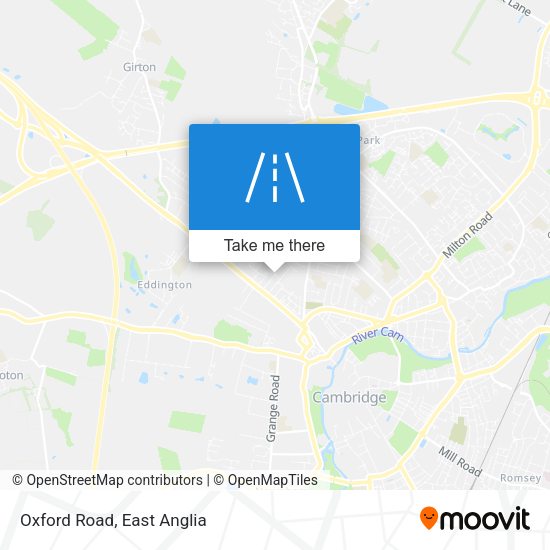 Oxford Road map