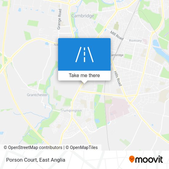 Porson Court map