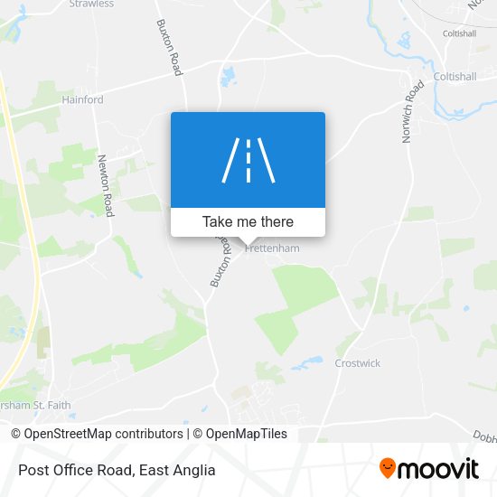 Post Office Road map