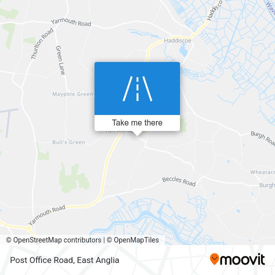 Post Office Road map