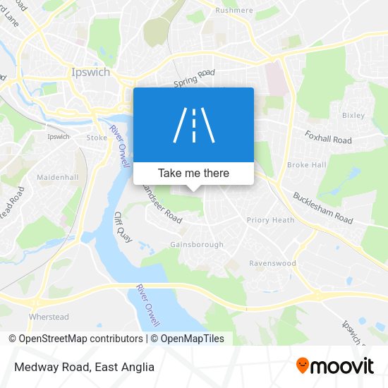 Medway Road map